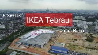 Progress of IKEA Tebrau, Johor Bahru, 27 March 2017
