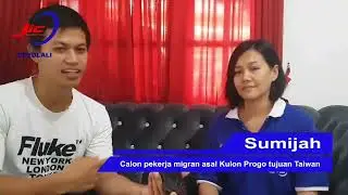 Mbak Sumijah, TKW asal Kulon Progo tujuan Taiwan