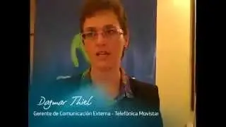 Dagmar Thiel en el II Encuentro de Proveedores y DAS