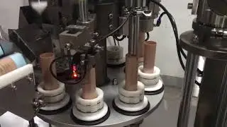 oval tube filling and sealing machine