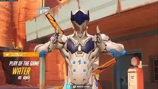 Overwatch Korean Genji God WATER Showing His Sick Gameplay Tricks