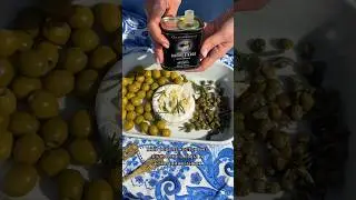 Запеченный камамбер с оливками 🧀🫒 #камамбер #запеченныйкамамбер #foodie #foodgram