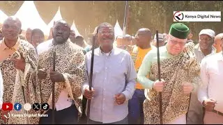 See how Wetang'ula Arrived for the annual Tachoni Cultural Festival in Bungoma
