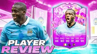 😱93 FUT BIRTHDAY HERO YAYA TOUR&Eacute; SBC PLAYER REVIEW - EA FC 25 ULTIMATE TEAM