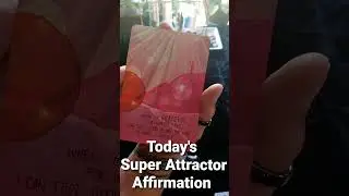 #daily #affirmation #superattractor #oraclecards #likeandsubscribe #elementalalchemist #shorts