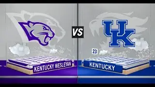 2024-2025 - Kentucky Basketball - Kentucky vs Kentucky Wesleyan (exh)