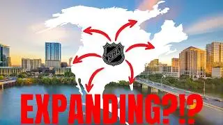 Where is the NHL expanding?