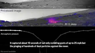 Mars rover captures 1st ever sound of dust devil