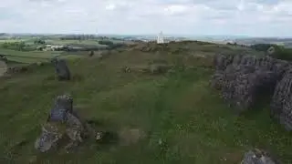 Peak District, UK. Drone