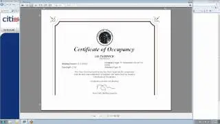 CitizenServe Demo Permitting and Code Enforcement