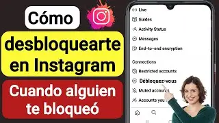 Cómo desbloquearse en Instagram 2023 | Cómo enviar un mensaje en Instagram que te bloqueó