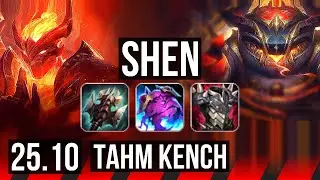 SHEN vs TAHM KENCH (TOP) | 6/4/20 | KR Grandmaster | 25.10