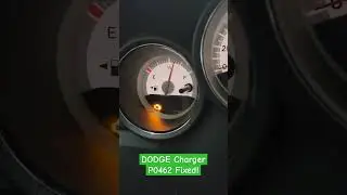 Исправлен указатель уровня топлива Dodge Charger P0462 #автомобиль #спидометр #механик #авторемон...