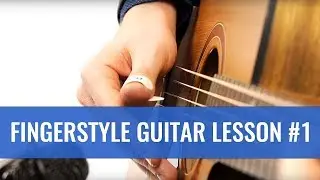 Thumbpick position - Fingerstyle Guitar Lesson #1 with Matteo Brenci