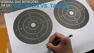 Guerra das munições .22 - Precision Vs  Target