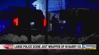 Police scene wraps up in Middleville