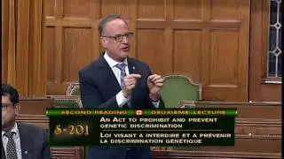 Rob Oliphant, M.P. Closes Debate on Bill S-201
