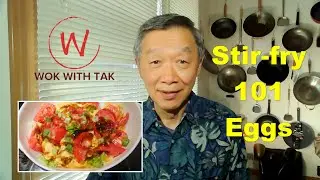 Basic technique for stir-frying eggs in 2 min