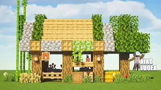 Minecraft Tutorial: How To Build a Simple Sheep Farm【LUOFA】