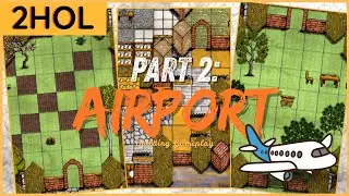 2HOL Airport Construction Part 2: Directional Runways, Garden, and Stock Room