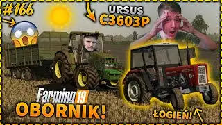 ✅BRACIA NA POLSKIEJ FARMIE #166 SEZON 3FS19😎ALE AKCJA OBORNIK!😱URSUS C3603P W POWIETRZU , SKACZE!🙄