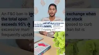 What is F&O Ban? | Wealth Creation (Tamil/தமிழ்) #stockoptions #optionstrading