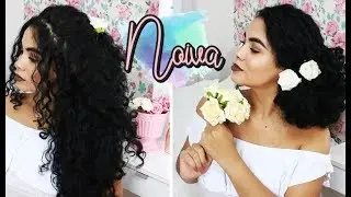 2 PENTEADOS PARA NOIVA CACHEADA SEM USAR CALOR (SUPER FÁCIL)| Joyce Lima