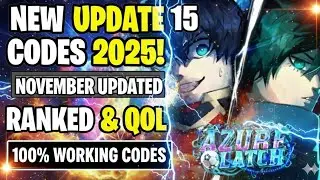 💫WORKING💫 Azure Latch Codes Update 7 (November 2025) | ✨ NOVEMBER 2025 Roblox Azure Latch Codes! 💎