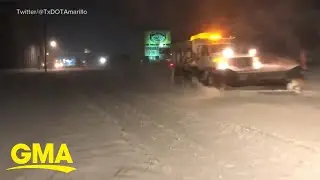 Winter weather leaves hundreds of thousands without power l GMA