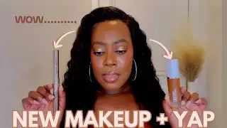 makeup therapy + yap・trying new makeup ft.@makeupbymario new foundation & @danessamyricksbeauty