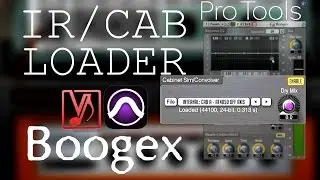 How to use Voxengo Boogex FREE Convolution IR/Cab Loader AAX for Pro Tools