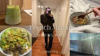 French Mama in Finland | Pool Day💧 | PakCho&iuml; Soup🍲 | Getting Ready💄| Snowy Day | Silent & Cozy Vlog