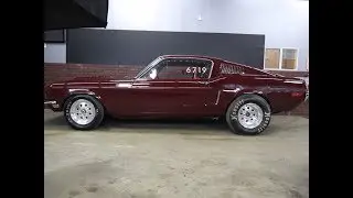 9 Second Mustang Fastback  1968 Ford Start up and run