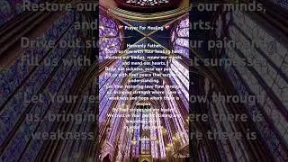 ❤️&zwj;🩹 ❤️&zwj;🩹 HEALING PRAYER ❤️&zwj;🩹 ❤️&zwj;🩹Prayers for Beginners