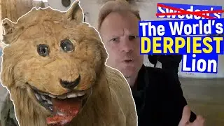 The Derpiest Lion Ever! | Taxidermy Horrors at Gripsholm Castle