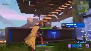 Playing fortnite 1v1 with my c