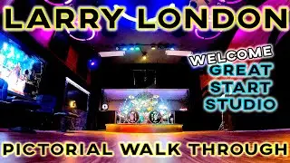 Larry London: Great Start Studio - Pictorial Walk Through #music #foryou #drums #wow