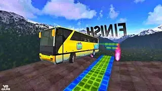 Impossible Bus Tracks Stunt Racing 3D Coach Driver Android Gameplay