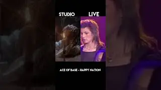 Ace of base Happy nation studio version vs live performance