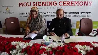 ZAITOON - New Lahore City signed MoU with University of Lahore