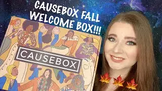 CAUSEBOX FALL WELCOME BOX // Unboxing and Review //