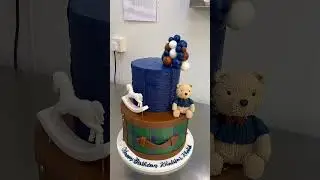 Luxury Suitcase Style Birthday Cake  Elegant Custom Cake Design for Kids