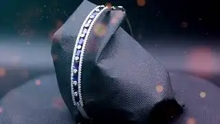 Custom Made Exclusive Blue Sapphire Set