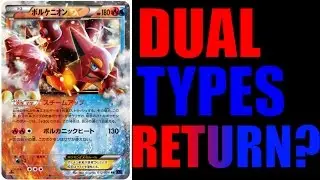 Pokemon TCG Dual Type Volcanion EX From XY11 REVEALED
