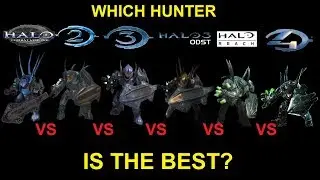 В какой игре Halo самые сильные охотники?