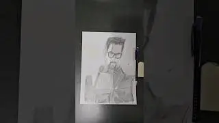 Drawing Gordon Freeman Timelapse