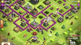 Clash of Clans - Giants n Healers - Lessons of War - 240 camp capacity