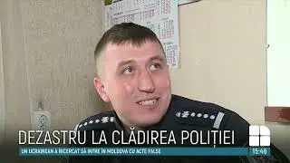 Clădirea de poliție din Călărași, în stare dezastruoasă