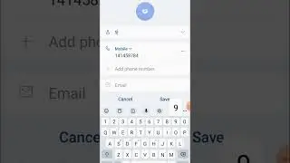 Save Contacts on Samsung Galaxy