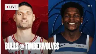 Chicago Bulls at Minnesota Timberwolves  NBA Live Score Play by PLay  Interga